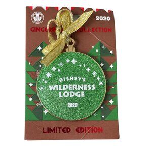 Disney Parks Wilderness Lodge 2020 Humphrey Bear Gingerbread Holiday Limited Pin